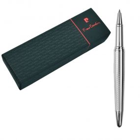 PIERRE CARDIN ROI Kovový roller stříbrná