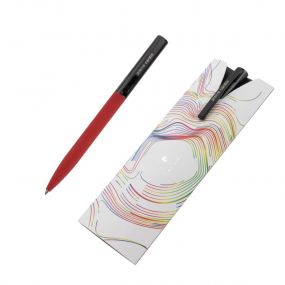PIERRE CARDIN VIVID Kovové kuličkové pero červená