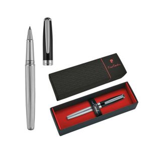 PIERRE CARDIN CHRISTOPHE Kovový roller stříbrná/černá