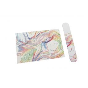 PIERRE CARDIN LIBRO Set magnetické záložky a pohlednice bílá